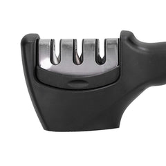 Heavy Duty 3-Stage Knife Sharpener for Precision & Durability