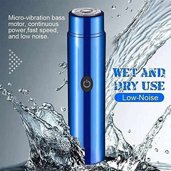 Mini Portable Electric Shaver - Cordless, Waterproof, Travel-Friendly