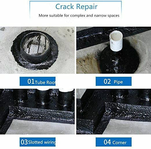 Waterproof Leak Filler Spray for Roofs, Metal, Plastic & More