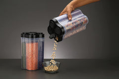 SIXFIRE 4-in-1 Square Food Storage Container Set, Airtight & BPA-Free