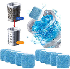 Deep Clean Washing Machine Tablets (12 pcs) for Fresh, Odor-Free Laundry