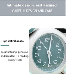 Matt Bell Green Alarm Clock - Stylish Wake-Up Essential