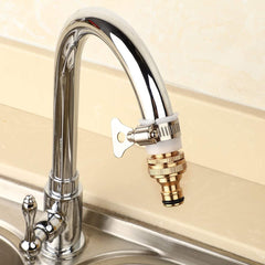 Secure Brass Pipe Connector with Quick Release & Leak Prevention