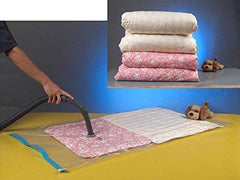 5 Pcs Vacuum Storage Bags with Pump - Space Saver & Reusable