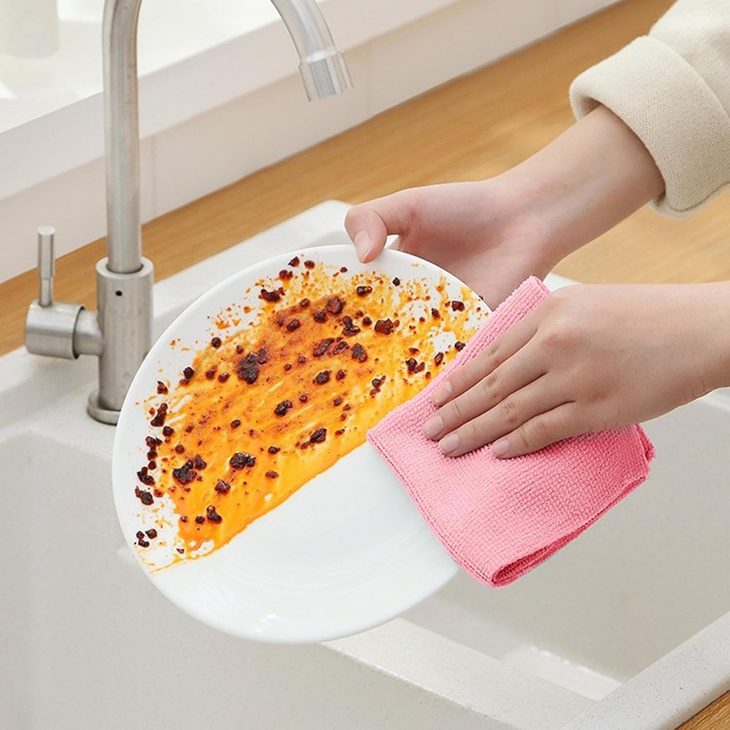 All-Purpose Microfiber Cleaning Cloths - Soft, Durable, Versatile Rags