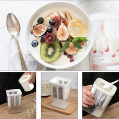 China Yogurt Filter & Curd Strainer Box for Homemade Yogurt