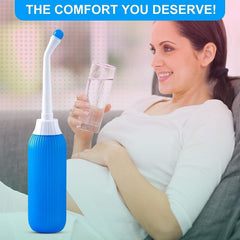 Portable Travel Bidet Bottle with Angled Nozzle Spray