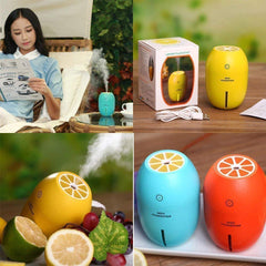 Lemon USB Mini Humidifier & Air Purifier with LED Light