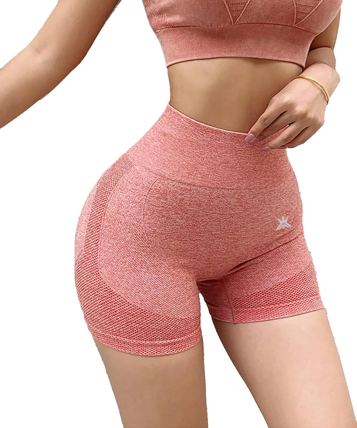 High-Waist Hip Lifting Yoga Shorts for Women - Butt Enhancing Workout Tights