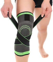 Elastic Compression Knee Sleeve for Support and Stability