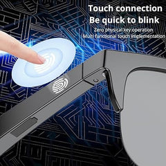 Wireless Bluetooth Smart Glasses with Audio and Sun Protection