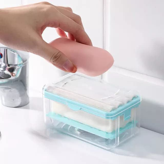 2-in-1 Soap Pump & Brush Dispenser with Drain Holes