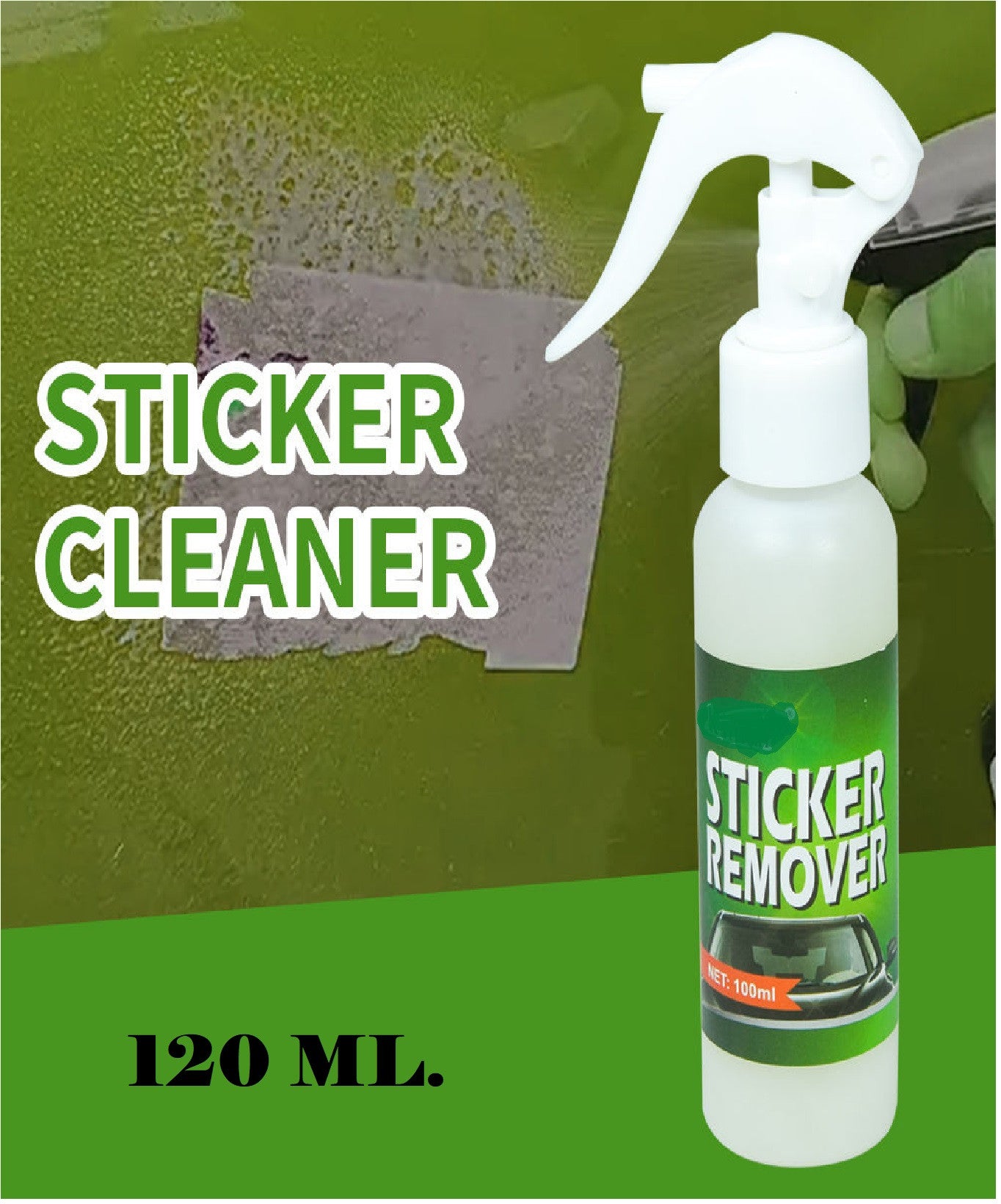 Effective Sticker Remover Spray for Easy Surface Cleaning