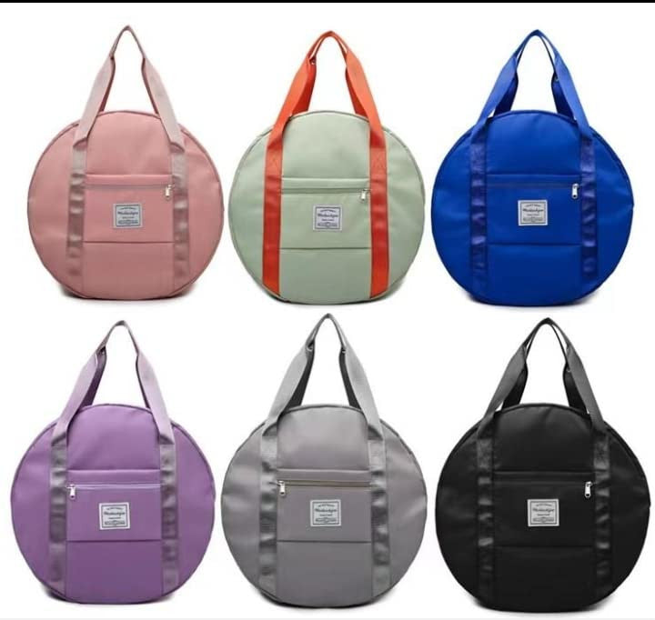 Round Shape Duffle Travel Bag - Waterproof, Large Capacity, Sports & Gym Bag