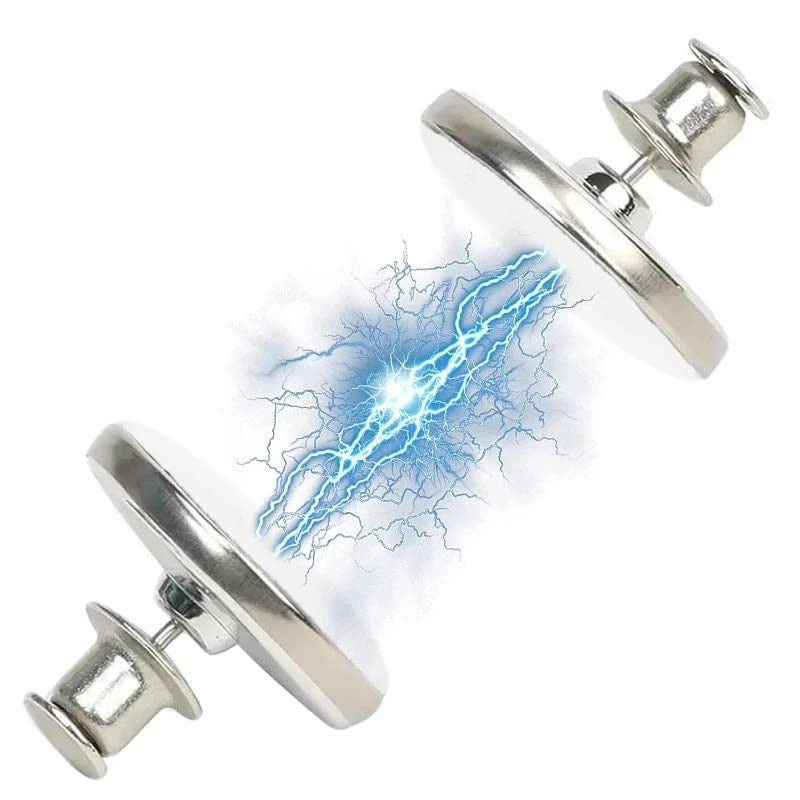 Magnetic Curtain Close Buckle - Detachable, Nail-Free, Strong Magnet - 1 Pc