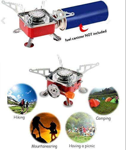 Compact Portable Gas Stove for Camping and Outdoor Cooking