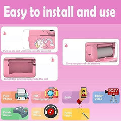 2-in-1 Instant Camera & Printer Combo for Instant Photos