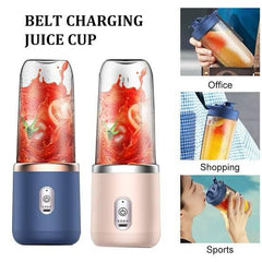Portable Mini Electric Juicer & Blender with Shaker Bottle