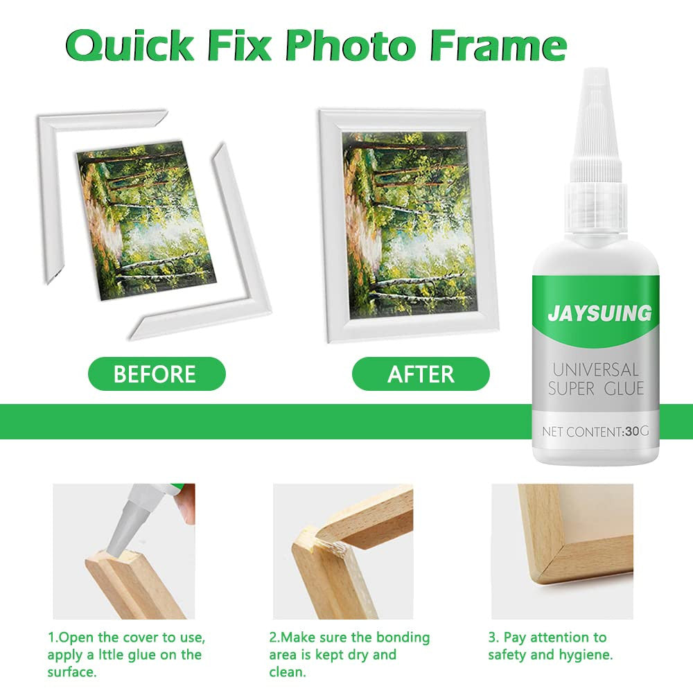 Universal Super Strong Instant Repair Glue for Fast Fixes