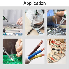 Portable USB Cordless Soldering Iron with 3 Tips for Precision Welding