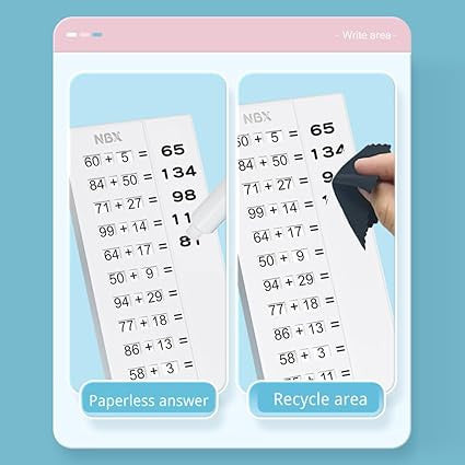 Math Calculate Set for Kids: Addition & Subtraction Learning Toy