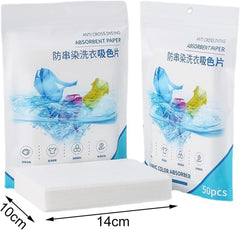 Color Catcher Laundry Detergent Sheets for Preventing Color Mixing