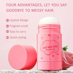 New Hair Wax Stick - Strong Hold Hair Gel Stick for Stylish Looks
