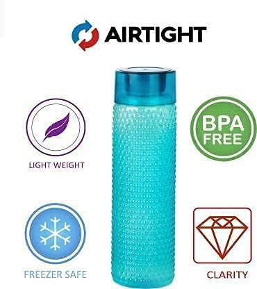 Dot H2O BPA-Free Unbreakable Plastic Water Bottle Set with Dots Pattern