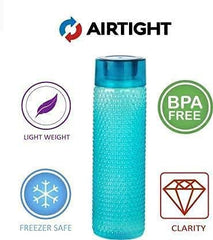 Dot H2O BPA-Free Unbreakable Plastic Water Bottle Set with Dots Pattern