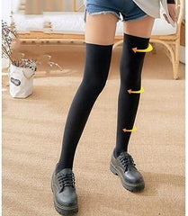 Warm Woolen Thigh High Knee Socks for Women - Winter Long Boot Cuffs