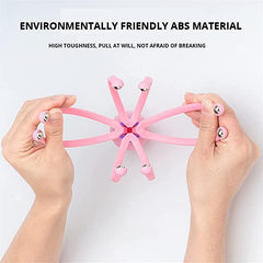 Octopus Head Scalp Massager with 8 Metal Ball Fingers for Stress Relief - 1 Pc