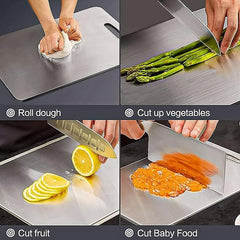 Small Stainless Steel Chopping & Cutting Board