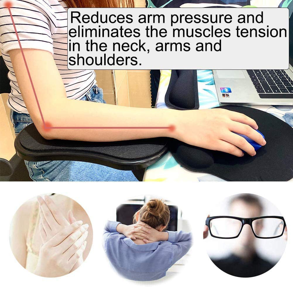 Homestead Computer Arm Adjustable Ergonomic Computer Arm Support with Memory Foam Pad – Badlovo