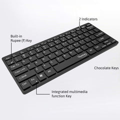 Mini Keyboard Lite Plus – Compact, Splash-Resistant USB Wired Keyboard