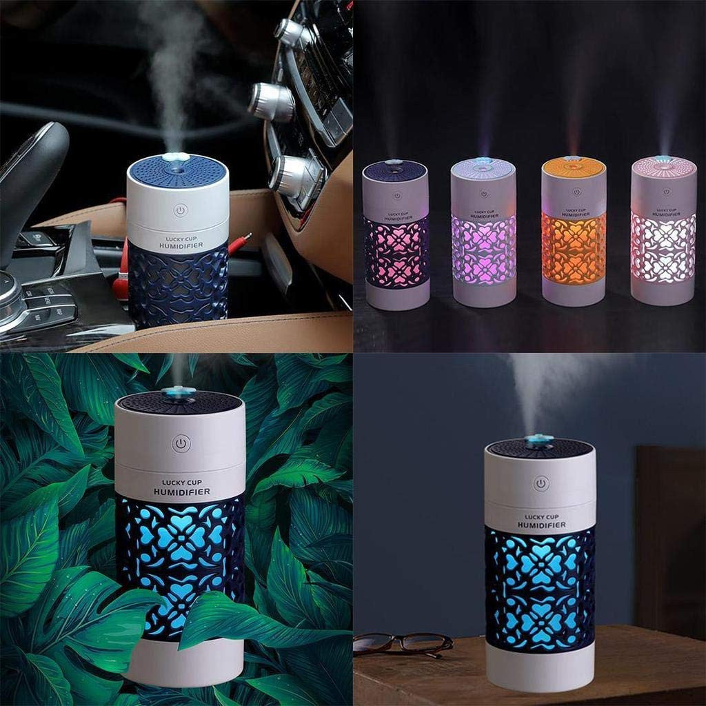 Magic Cup Cool Mist Humidifier with Essential Oil Diffuser & Night Light