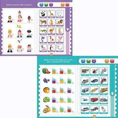 Kids' Interactive Phonetic Learning Book with Music & Sounds
