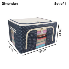 66L Oxford Fabric Storage Bag for Clothes and Household Items