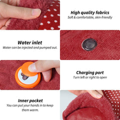 Electric Hot Water Bag & Heating Pad for Pain Relief