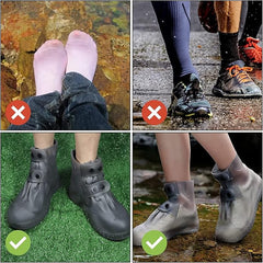 Waterproof Silicone Rain Boot Cover for Shoes - Waterproof Shoe Protector