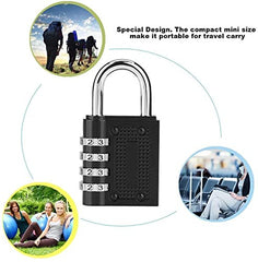 Secure 4-Digit Combination Luggage Lock for Travel & Gym Lockers