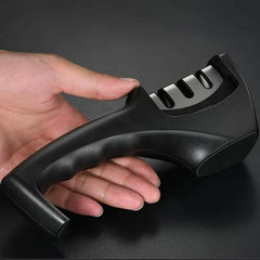Heavy Duty 3-Stage Knife Sharpener for Precision & Durability