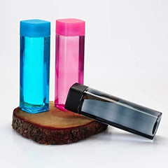 Square H2O Water Bottle - Leak-Proof, BPA-Free, Durable Plastic