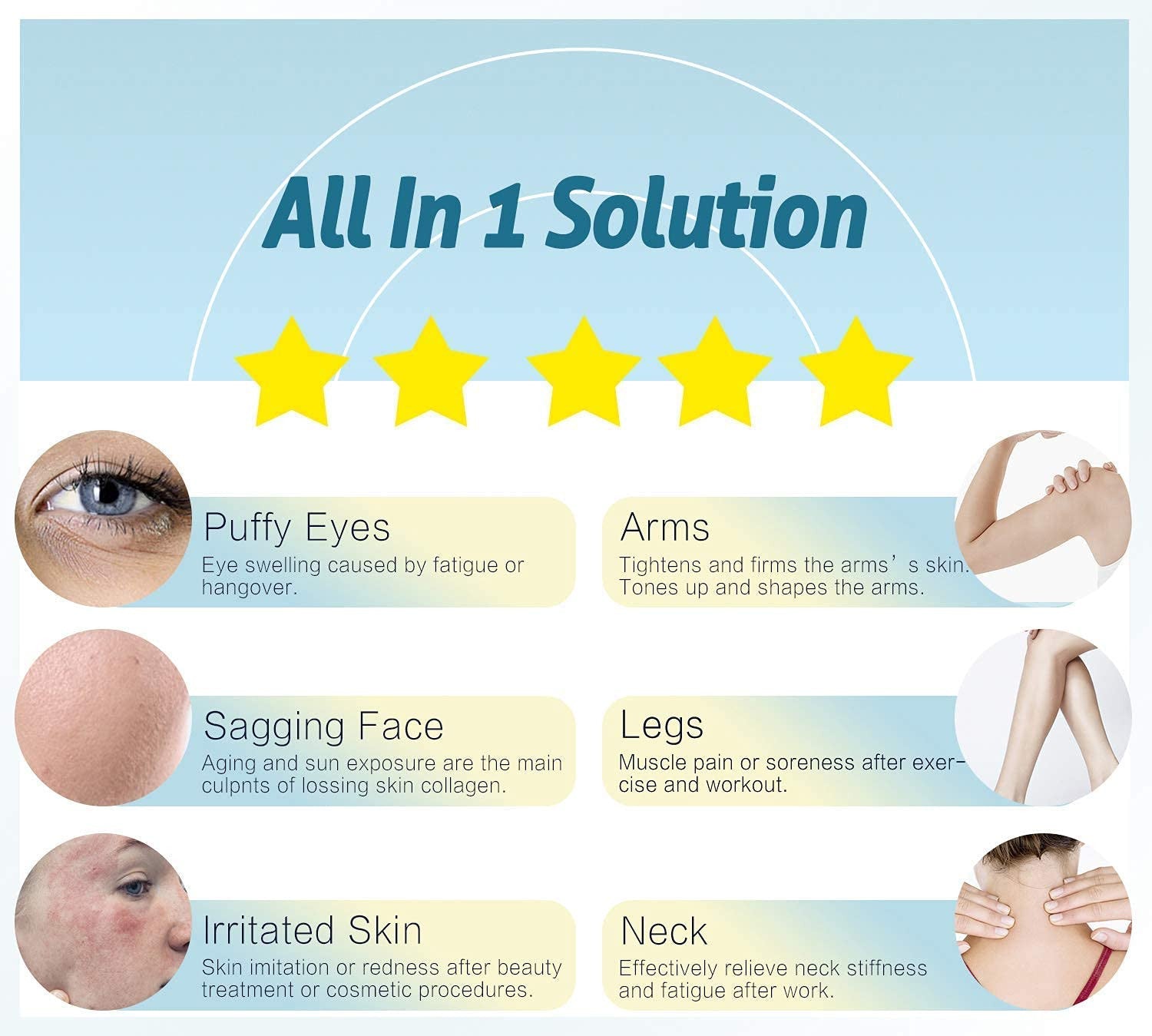 Flawless Ice Roller Face Massager for Skin Care & Anti-Aging