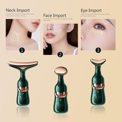 3-in-1 Facial, Neck & Eye Massage Instrument for Skin Rejuvenation