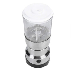 Electric Coffee & Spice Grinder with Transparent Lid and Stainless Steel Blades