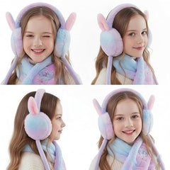 Cute Rabbit Ear Headband & Winter Ear Warmer for Kids & Adults