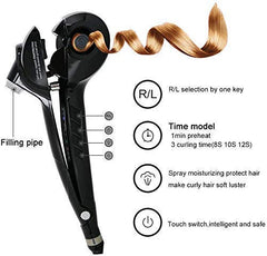 Professional Automatic Curly Hair Machine with Steam & Rapid Heating