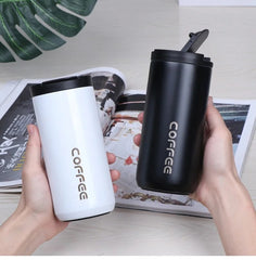 20 oz Double Wall Stainless Steel Travel Mug with Leak-Proof Lid