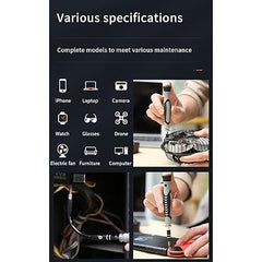 115-in-1 Precision Screwdriver Set with Bits and Tool Kit