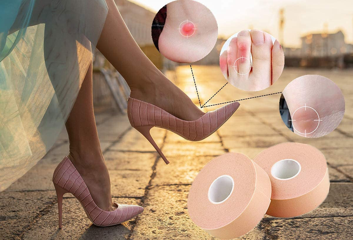 Heel Tape for Foot Care, Anti-Slip Heel Grip & Insole Pad